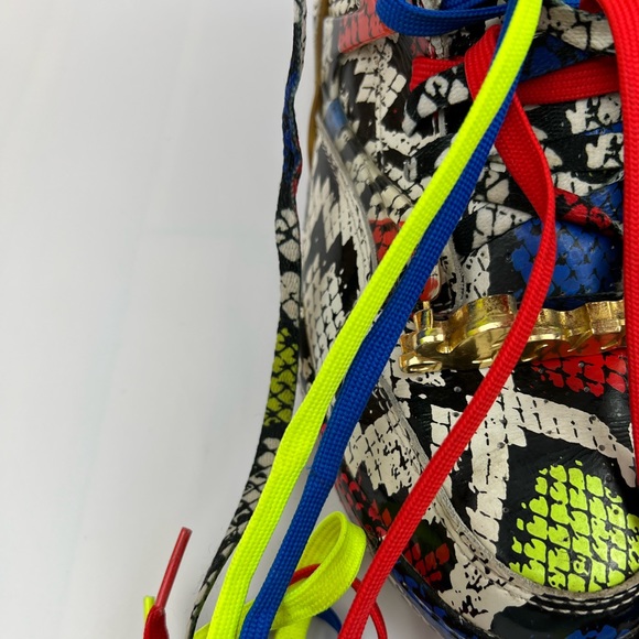 Reebok Melody Ehshani x Pump Omni Lite Mid-Top Snake Printed Women’s Sneakers - Picture 4 of 16